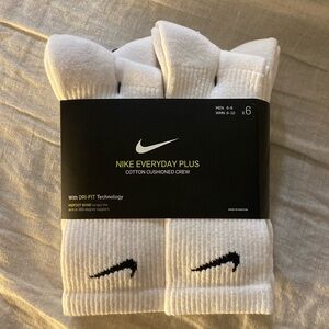 Nike white socks